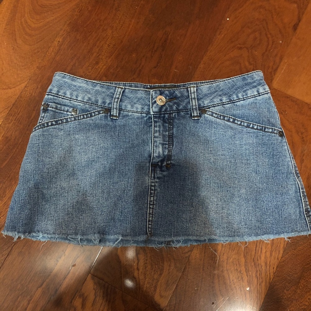 Denim mini Skirt size 1